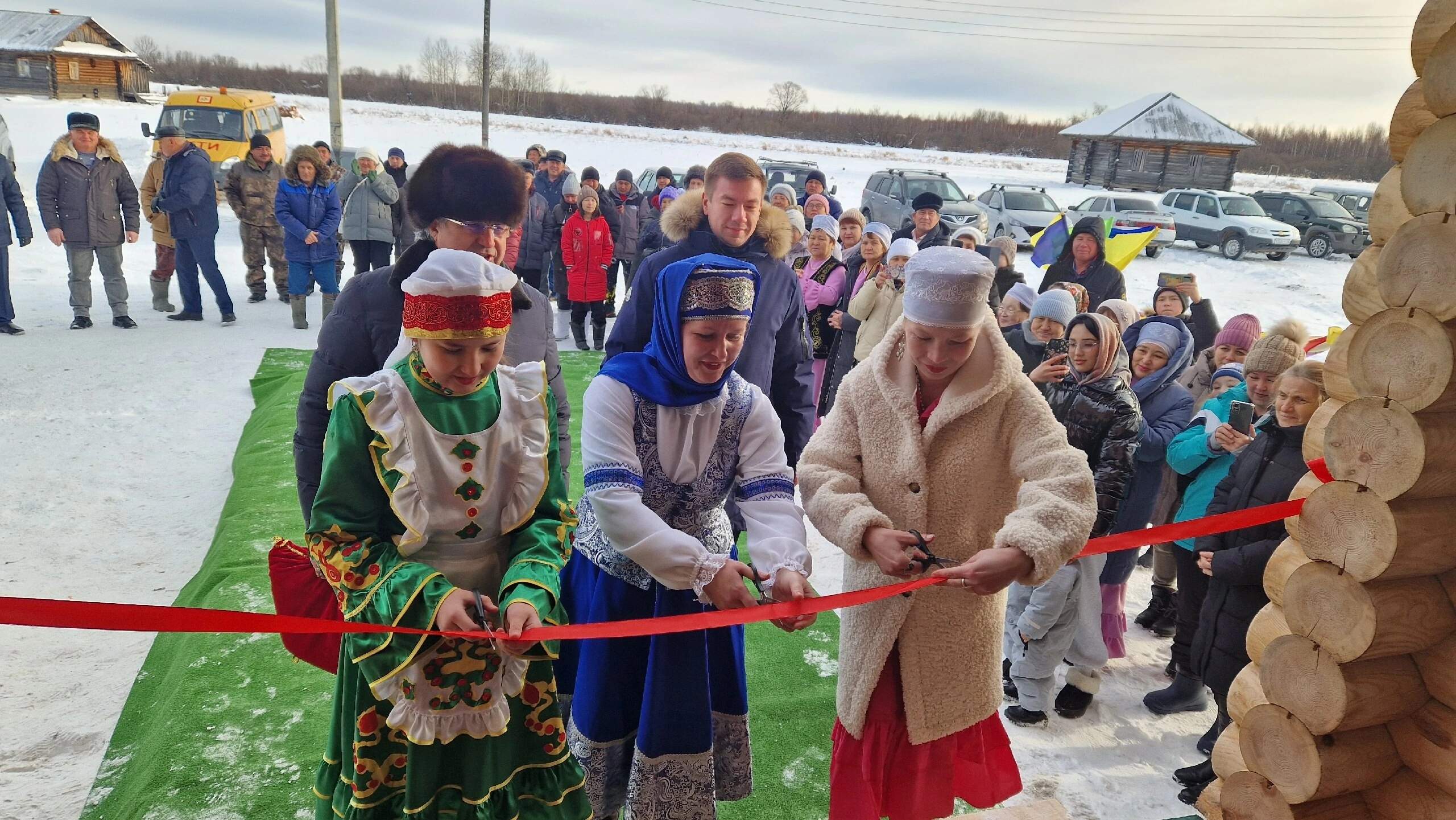 Открытие нового дома культуры в д.Эбаргуль.